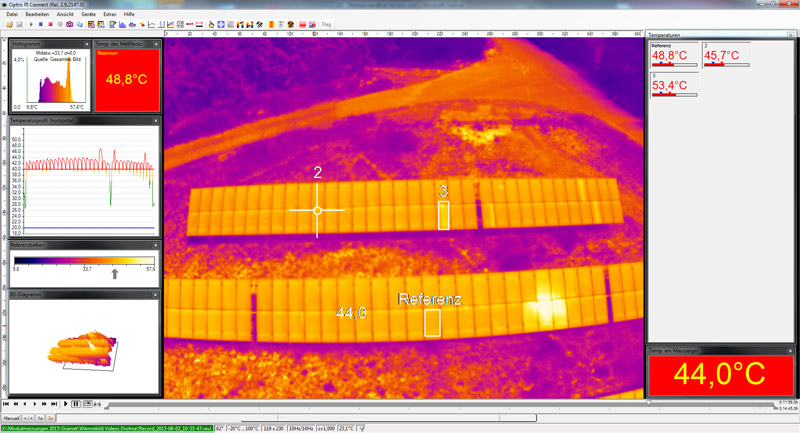 Thermographieaufnahme